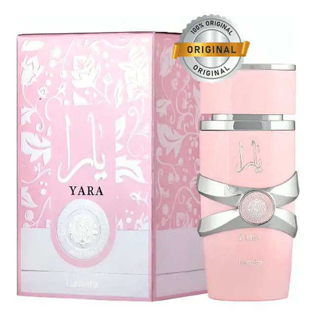 Perfume Arabe Feminino Yara Lattafa Eau De Parfum 100ml Perfume Arabe Feminino Yara Lattafa Eau De Parfum 100ml