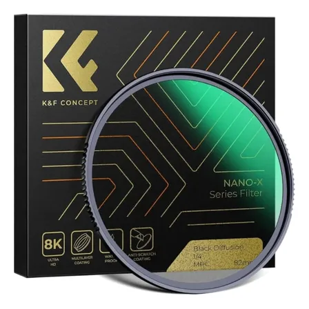 Filtro K &f Concept 67mm Black Mist 1/4 Nano Series