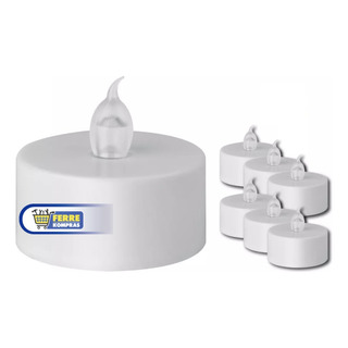 Pack 6 Mini Velas De Led Decoracion Volteck 47867 Pack 6 Mini Velas De Led Decoracion Volteck 47867