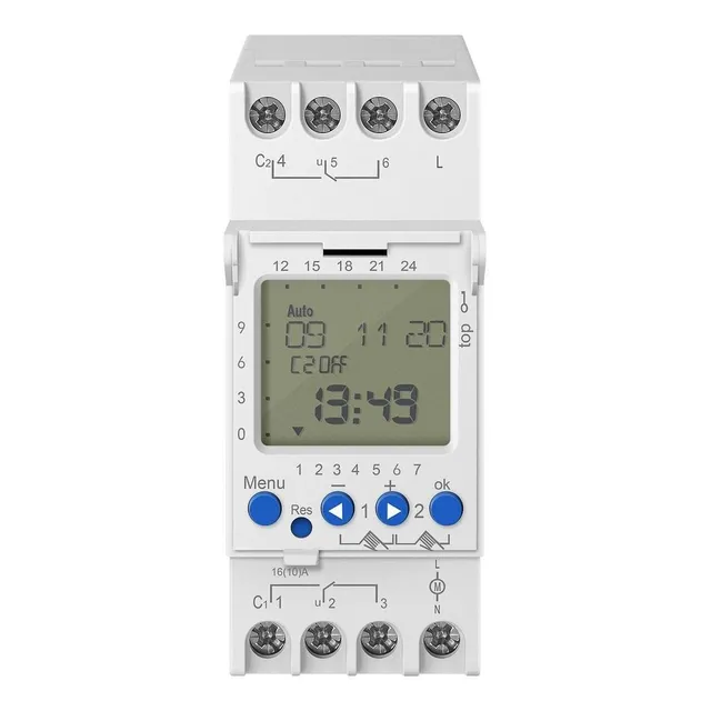 Temporizador (timer) Digital Industrial 2 Canales| Temp-310