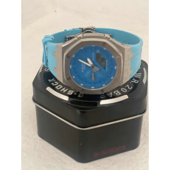 Reloj Casio G Shock Ga2100 Casio Ap Royal Azul