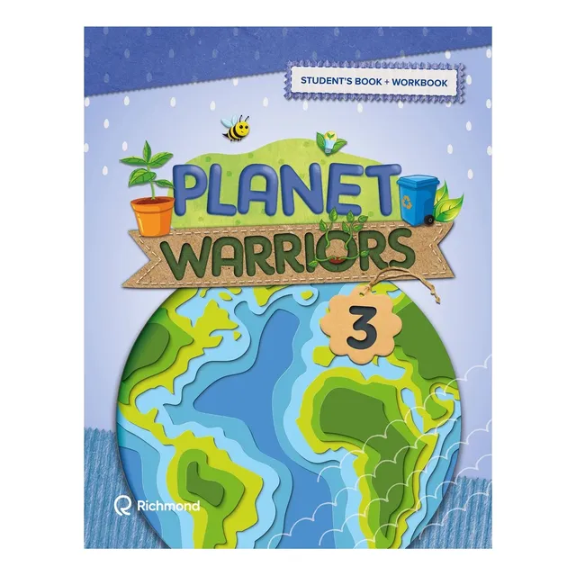 Planet Warriors 3 - Student Book + Workbook - Richmond
