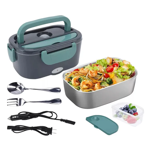 . Lonchera Eléctrica Y Portátil C/calentador De Alimentos
