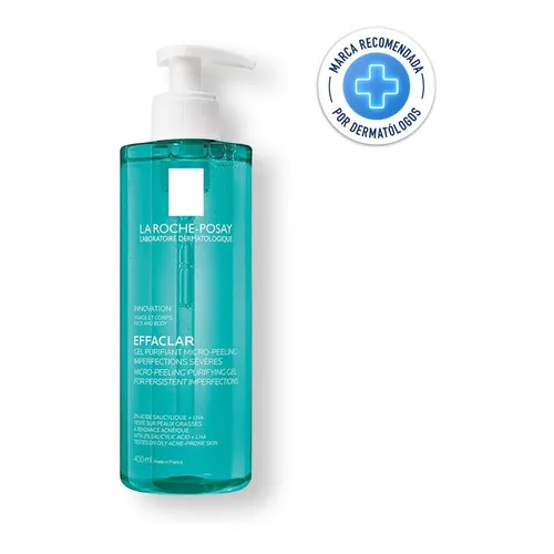 Limpiador Facial Effaclar Gel Microexfoliante 400 Ml Tipo De Piel Grasa
