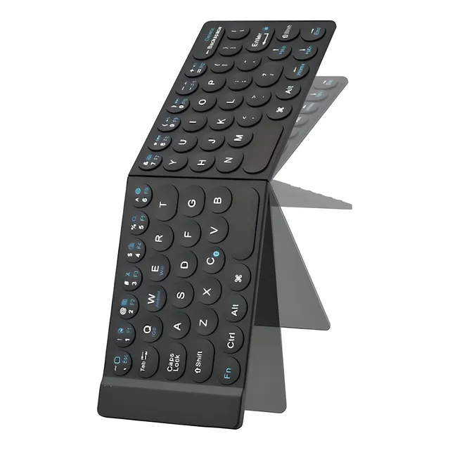 Teclado Mini Plegable Wiwu Fmk-01 Bluetooth Con Estuche