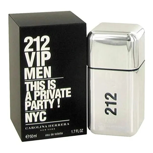 Carolina Herrera Eau Toilette 212 Vip Men 50ml