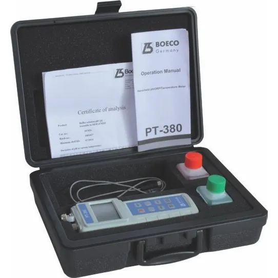 Phmetro, Medidor De Ph Portatil Con Electrodo Sonda De Tempe
