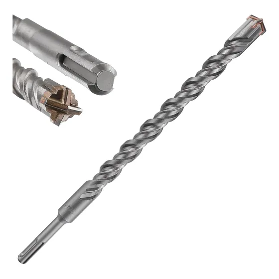 Broca Concreto Extra Larga 30cm X 1.9cm Doble Rosca Para Hor