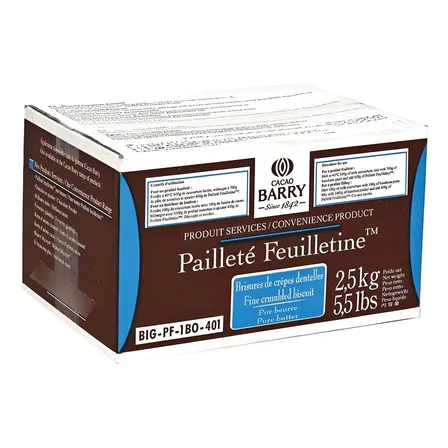 Paillette Feuilletine Massa Folhada Crocante Em Flocos Belga