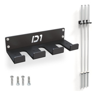 Suporte De Parede Vertical Para 3 Barras Olímpicas D1fitness Suporte De Parede Vertical Para 3 Barras Olímpicas D1fitness