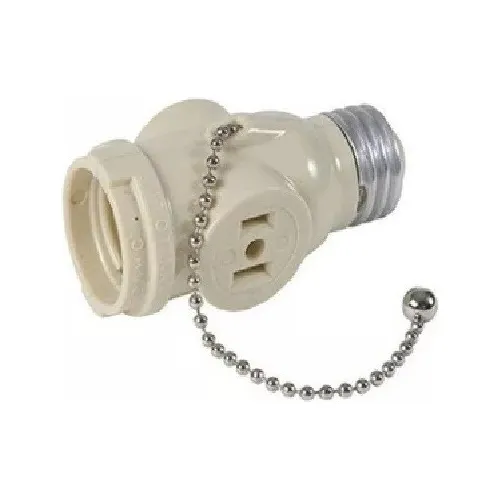 Socate Tipo Benjamin Closter 2 Toma Con Cadena 2pack