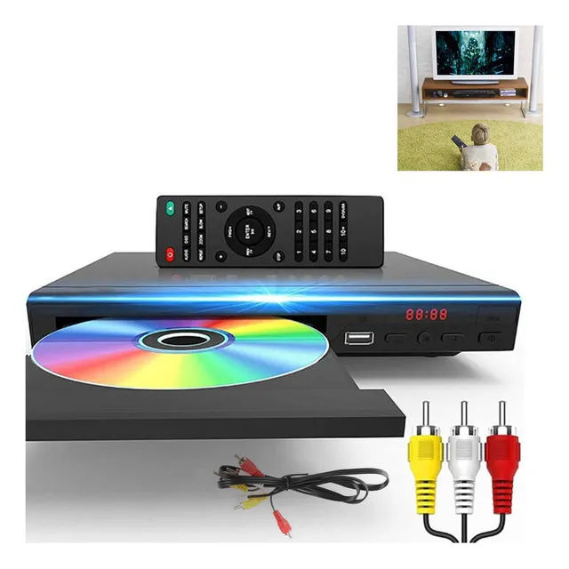 Reproductor De Dvd Ultra Hd Para Tv Alta Resolución 100-240v,reproductor Dvd Hkpro,reproductor De Dvd