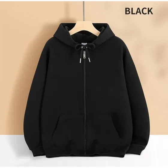 Casacas, Sudadera, Polera Con Cierre Bolsillo Canguro