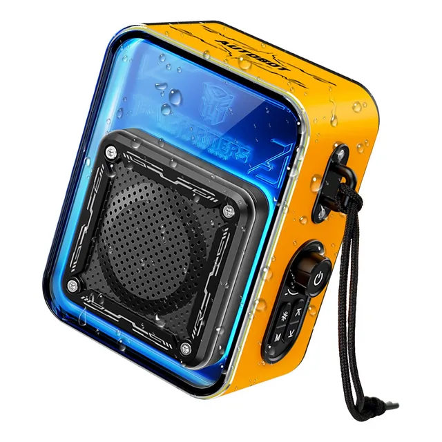 Bocina Bluetooth Portátil Altavoz Con Micrófono Con Rgb Luce