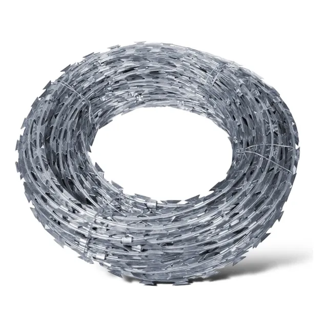 Alambre Concertina Simple 30 Cm X 10 Mts