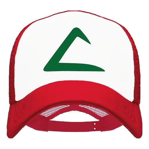 Gorro Ash Pokemon Samano Rojo Unico