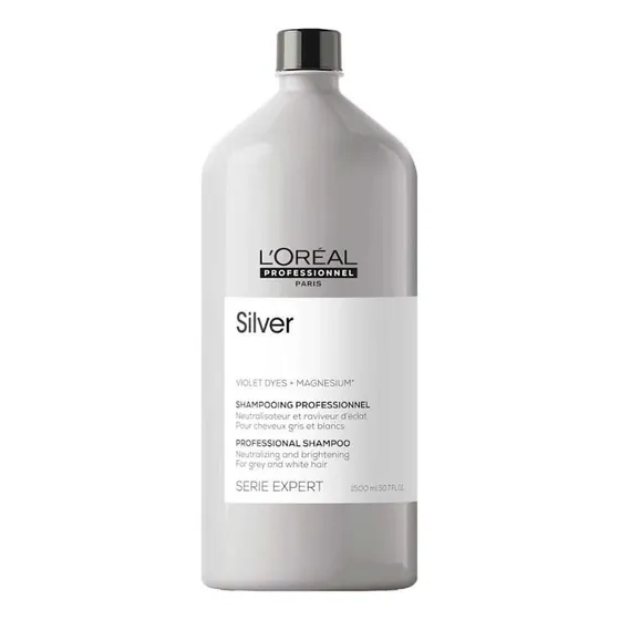 L´Oréal Shampoo Matizador Silver Cabelos Brancos 1500ml