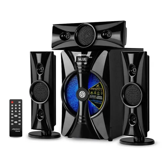 Steelpro Minicomponente Home Theater 8,000 W - Armony - b3.1 Color Negro Potencia Rms 475 W