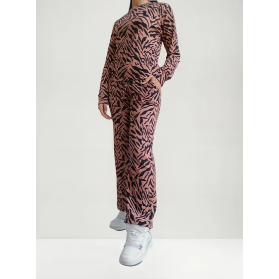 Conjunto Morley Soluna Moda Palazzo Buzo Estampado