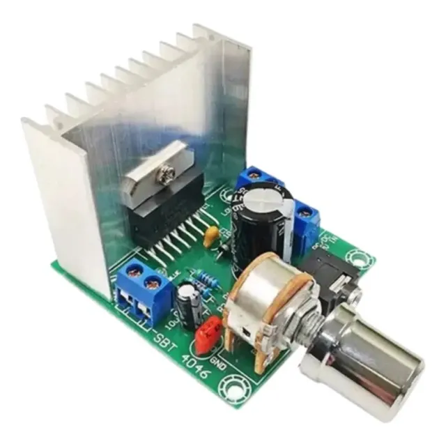 2pzs Amplificador De Audio Tda7297 15w X2 12v 4.8cm 4-8 Ohm
