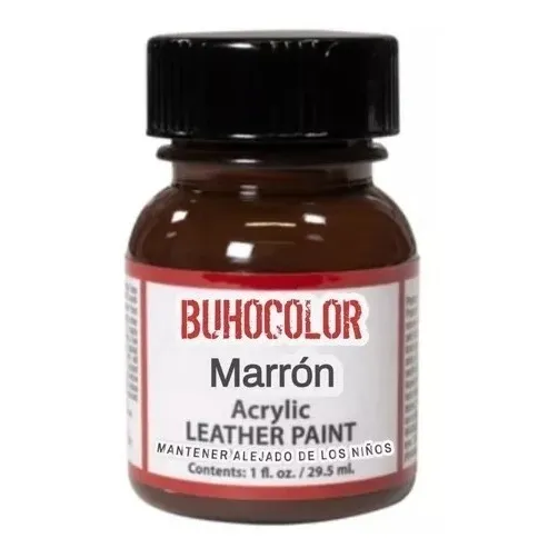 Pintura Para Cuero / Tela / Plastico 35ml Buhocolor Original