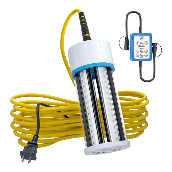 Tendelux - Luz De Pesca Subacuática Con Driver (atenuador Y 