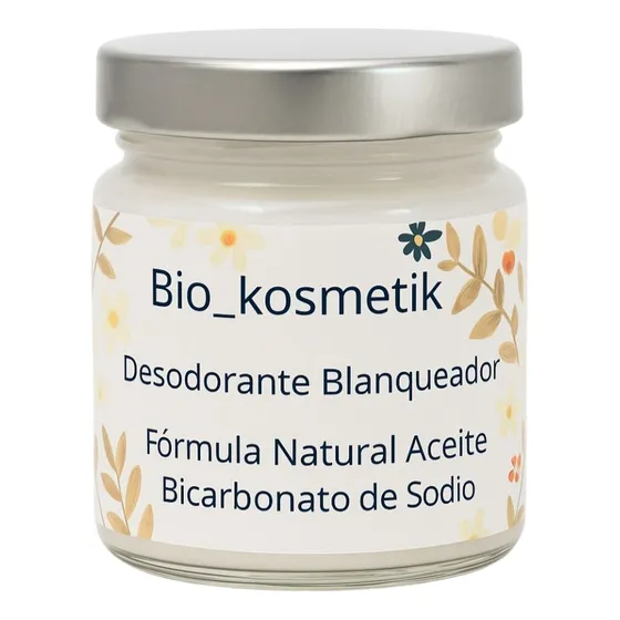 Desodorante Natural Blanqueador 100g Almendras Limón
