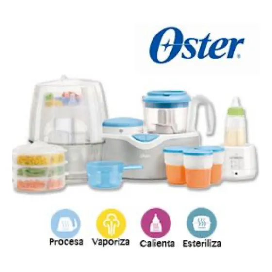 Oster Baby Centro Nutrición Esteriliza Tetero Proces  Licua