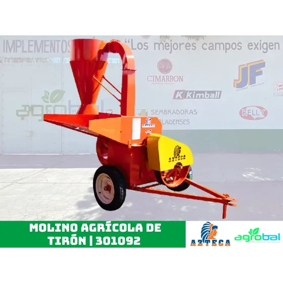 Molino Agricola De Tiron Para Tractor - Azteca