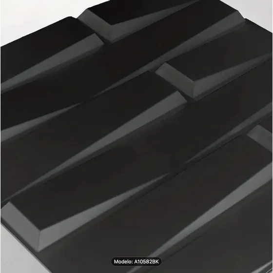 Panel Decorativo 3d En Pvc Hogar Impermeable 50*50cm