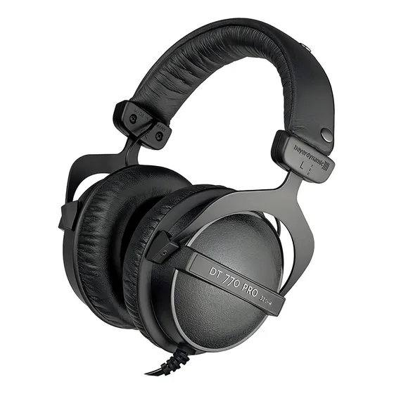 Fone de ouvido over-ear Beyerdynamic DT 770 Pro 32 Ohm preto