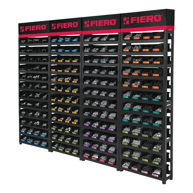 Rack Modular Tornillos 192 Gavetas 55728