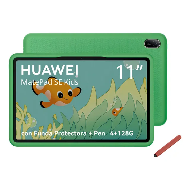 Tablet Huawei Matepad Se 11 Kids 4g +128gb + Case Y Pluma
