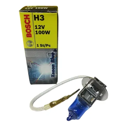 Bombillo Luces H3 100w Bosch Efecto Hid Aveo Corsa Xj Vitara