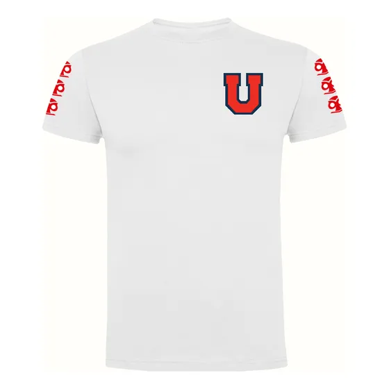 Polera Algodón Logo Universidad De Chile