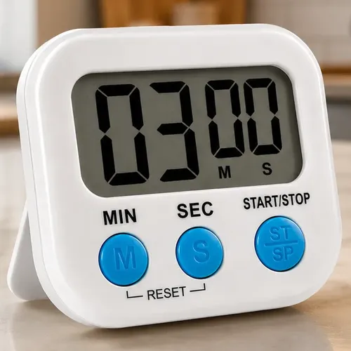 Mechanical Round Shape Kitchen Timer Alarm Clock | MercadoLivre