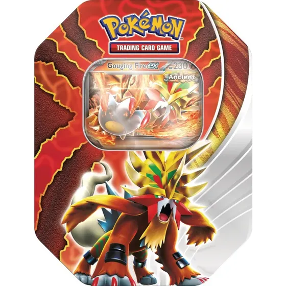 Pokemon Tcg Gouging Fire Ex Tin Español