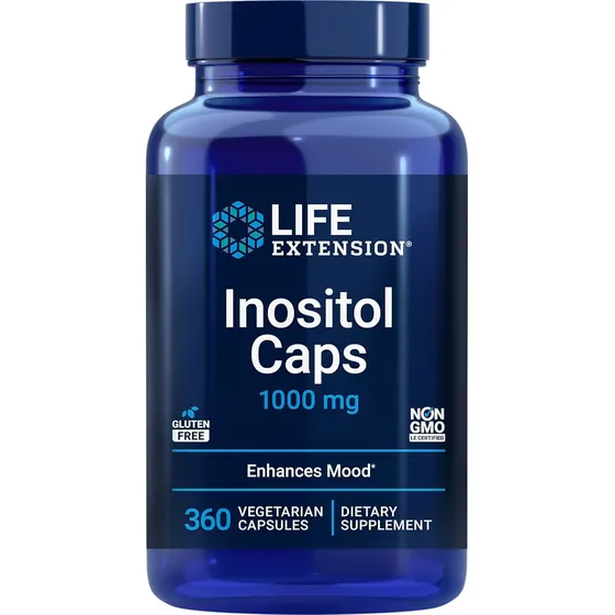 Suplemento Life Extension Inositol 1000 Mg 360 Capsulas