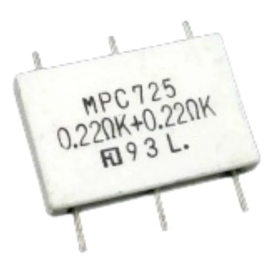 Mpc725 Resistencia Resistor 0.22r 0.22k 10% 5w