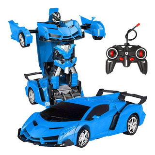 Rc Coche De Un Botón Se Transforma En Robot Para Niños Rc Coche De Un Botón Se Transforma En Robot Para Niños