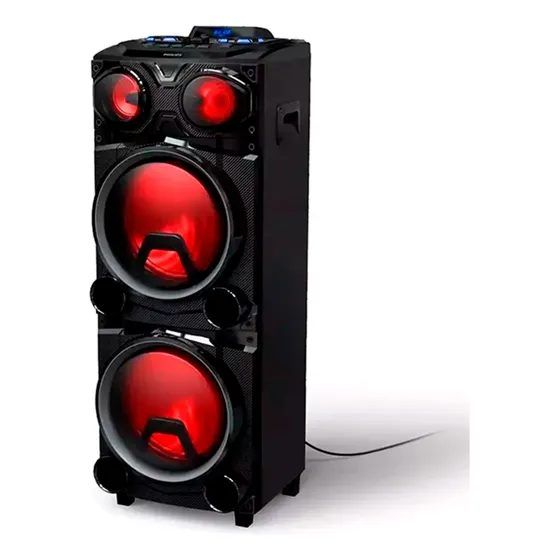 Parlante Philips Tax3705 Con Bluetooth Negro 
