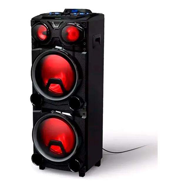 Parlante Philips Tax3705 Con Bluetooth Negro 