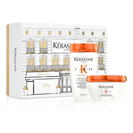 Kit Nutritive Bain Satin 250ml + Mascara Masquintense 200g
