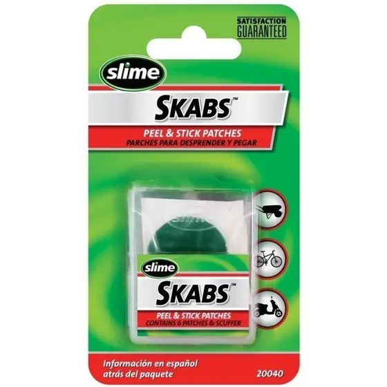 Kit Parches Bicicleta Skabs Autoadhesivos Slime 20040
