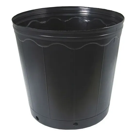 10 Vasos Pote Para Mudas Plastico Preto 15 Litros
