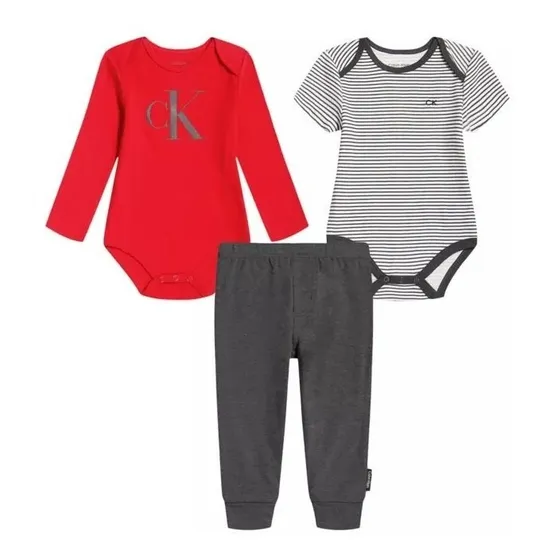 Conjunto Calvin Klein Baby Menino Importado Original