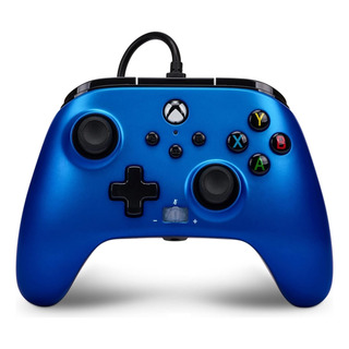 Control Para Xbox Series Xs Azul Powera Alámbrico Ergonómico Control Para Xbox Series Xs Azul Powera Alámbrico Ergonómico