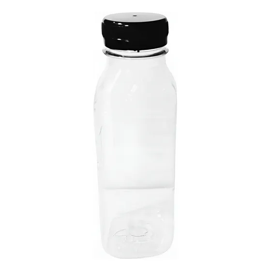 Garrafinha Suco Transparente Com Lacre 300ml 50 Unidades