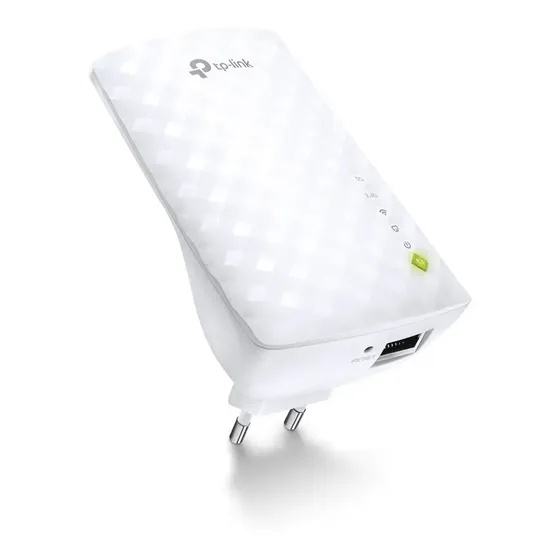 TP-Link RE200 Repetidor de Sinal Wi-Fi AC750 Dual Band 2,4 e 5 GHz, até 750 Mbps, Mesh, WPS, Indicador de Sinal, Access Point e Porta Ethernet 10/100 Mbps