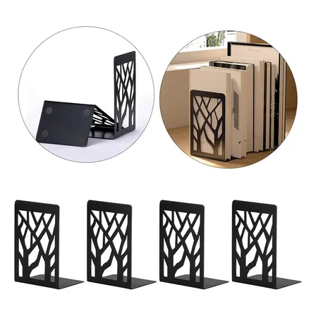 Soporte Para Sujetalibros 2 Pares De Soportes Para Libros